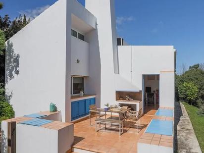 Terrassa de Casa o xalet en venda en Salteras amb Aire condicionat, Jardí privat i Terrassa