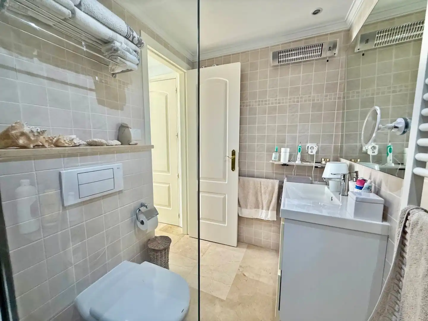 Bany de Apartament en venda en Dénia amb Aire condicionat, Calefacció i Terrassa