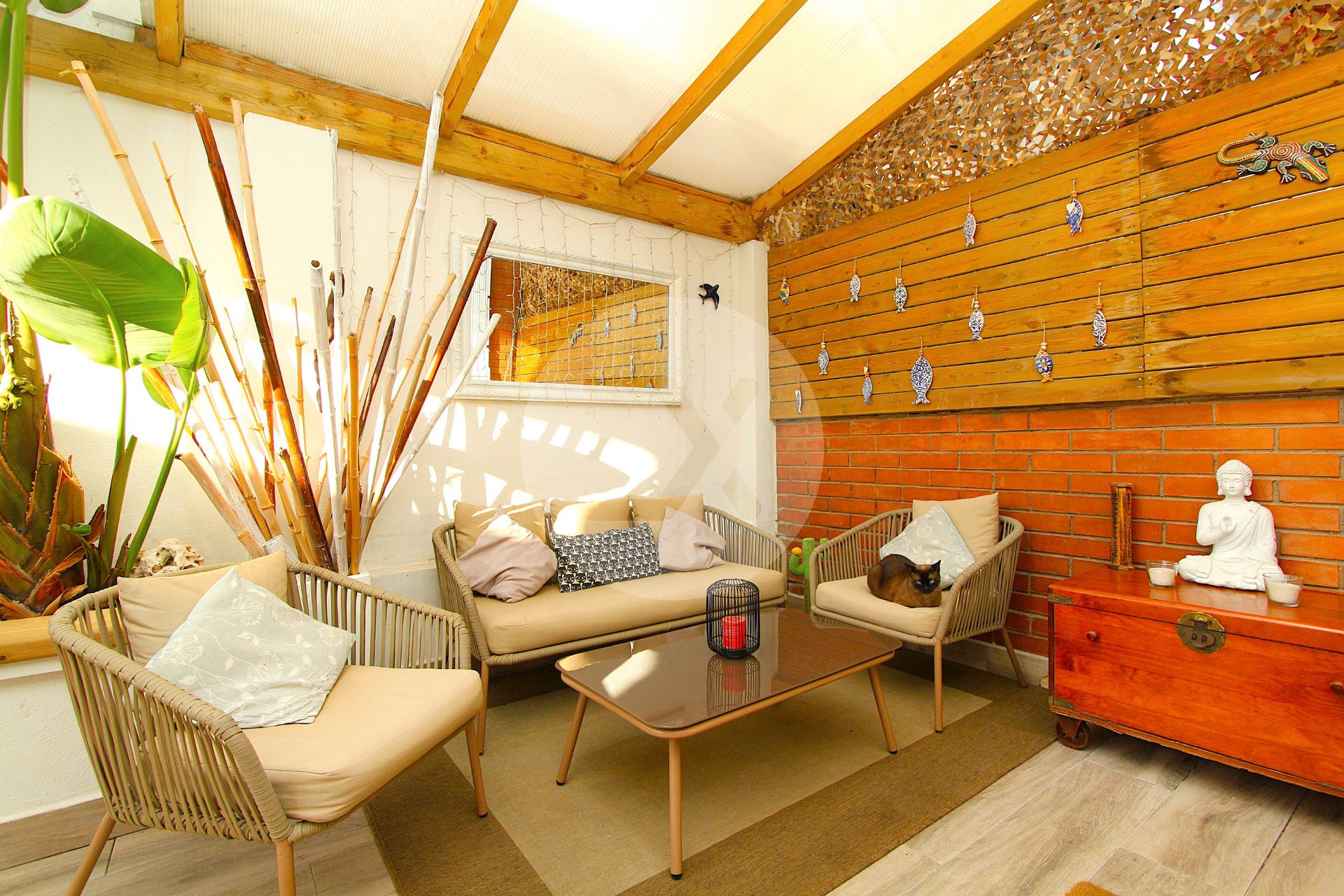 Terraza de Piso en venta en Castelldefels con Aire acondicionado, Calefacción y Parquet