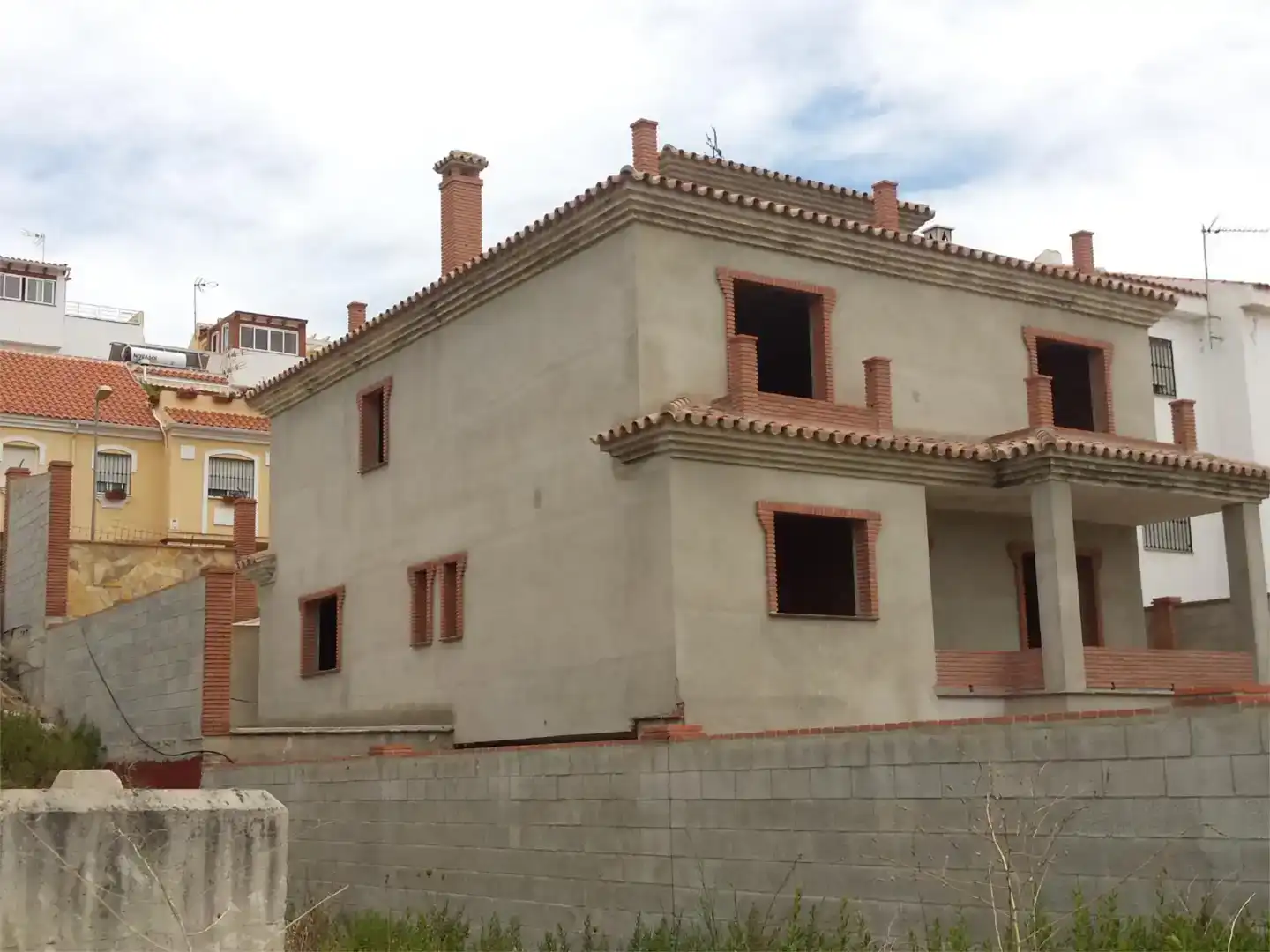 Vista exterior de Casa o xalet en venda en Cártama amb Balcó