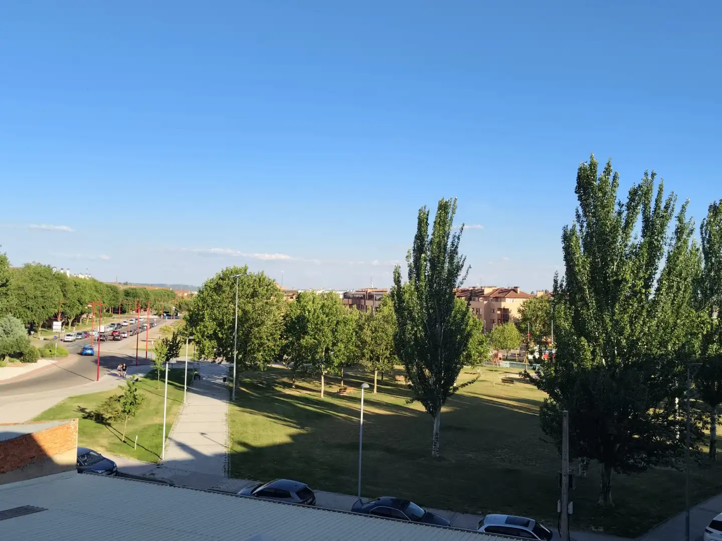 Exterior view of Flat for sale in Cistérniga  with Heating, Parquet flooring and Terrace