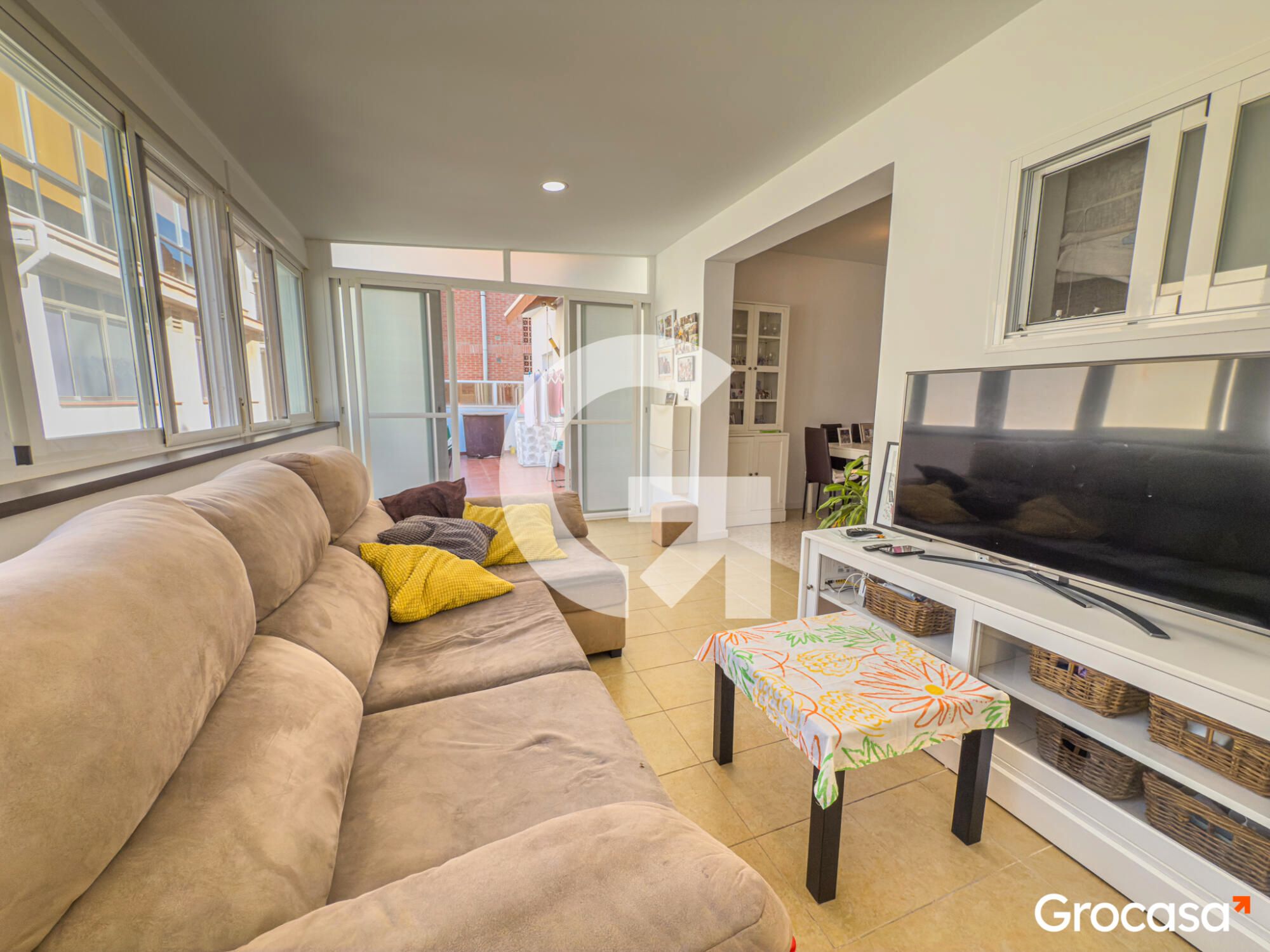 Living room of Flat for sale in Vélez-Málaga  with Air Conditioner, Heating and Terrace