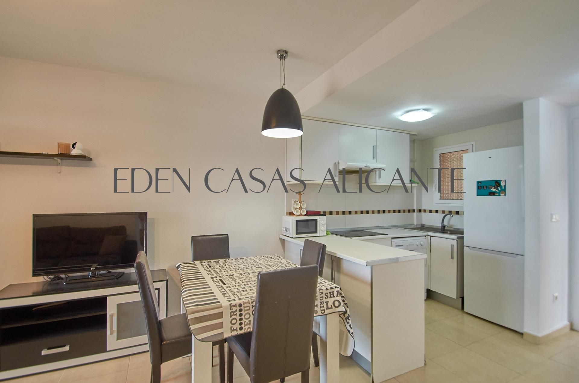Kitchen of Flat for sale in Mutxamel  with Air Conditioner, Heating and Private garden