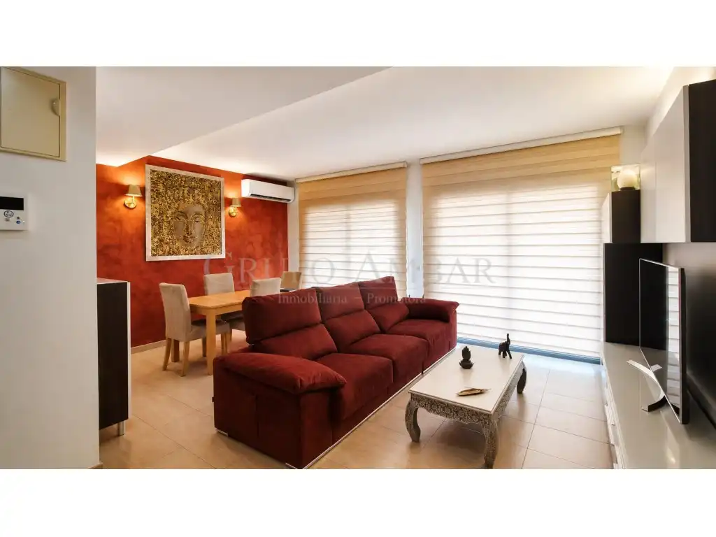 Living room of Duplexes for sale in Eivissa  with Air Conditioner and Furnished