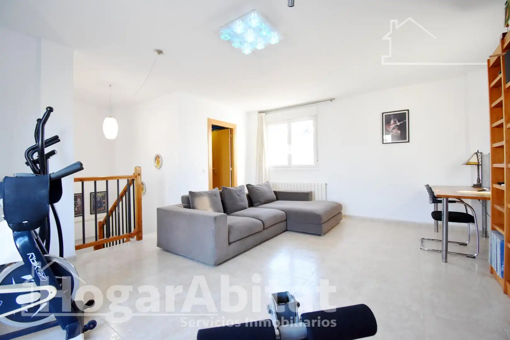 Wohnzimmer von Einfamilien-Reihenhaus zum Verkauf in Cullera mit Heizung, Terrasse und Abstellraum