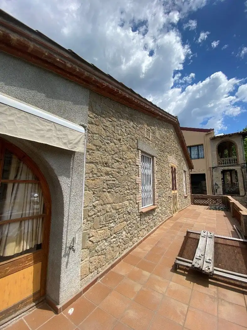 Vista exterior de Casa adosada en venda en Castellterçol