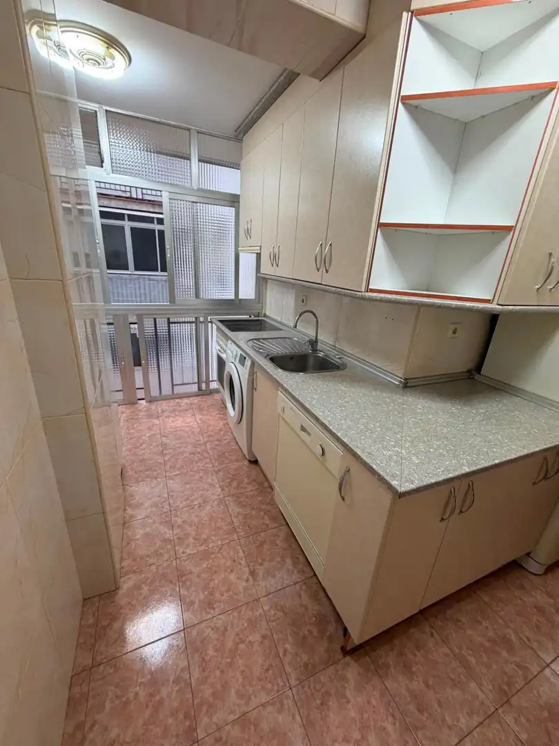 Kitchen of Flat for sale in Móstoles  with Heating, Terrace and Furnished