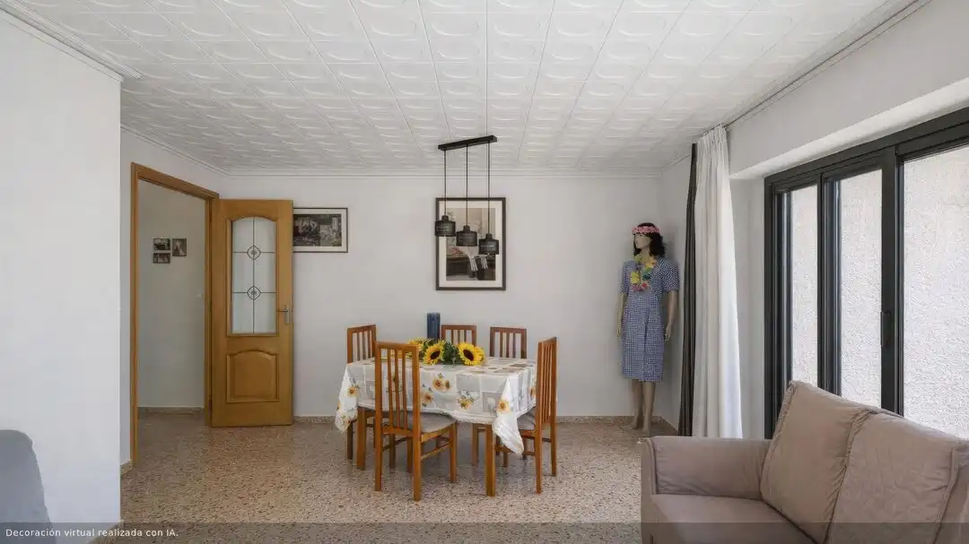 Dining room of Flat for sale in Gandia  with Terrace and Storage room
