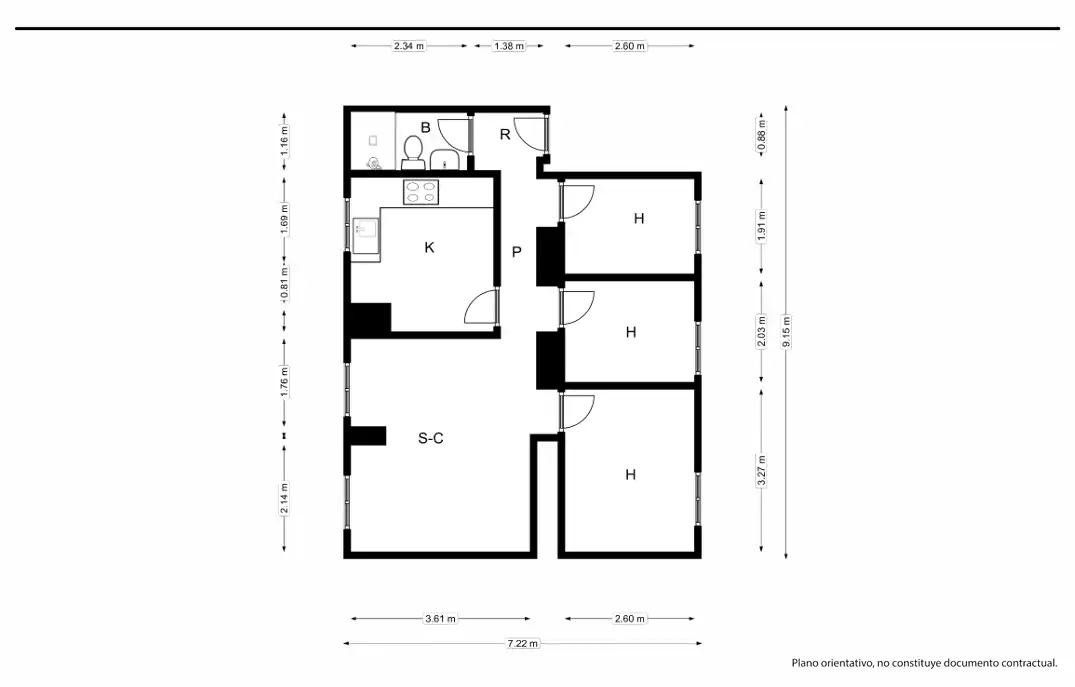 Flat for sale in Zaragoza  with Heating, Oven and Balcony