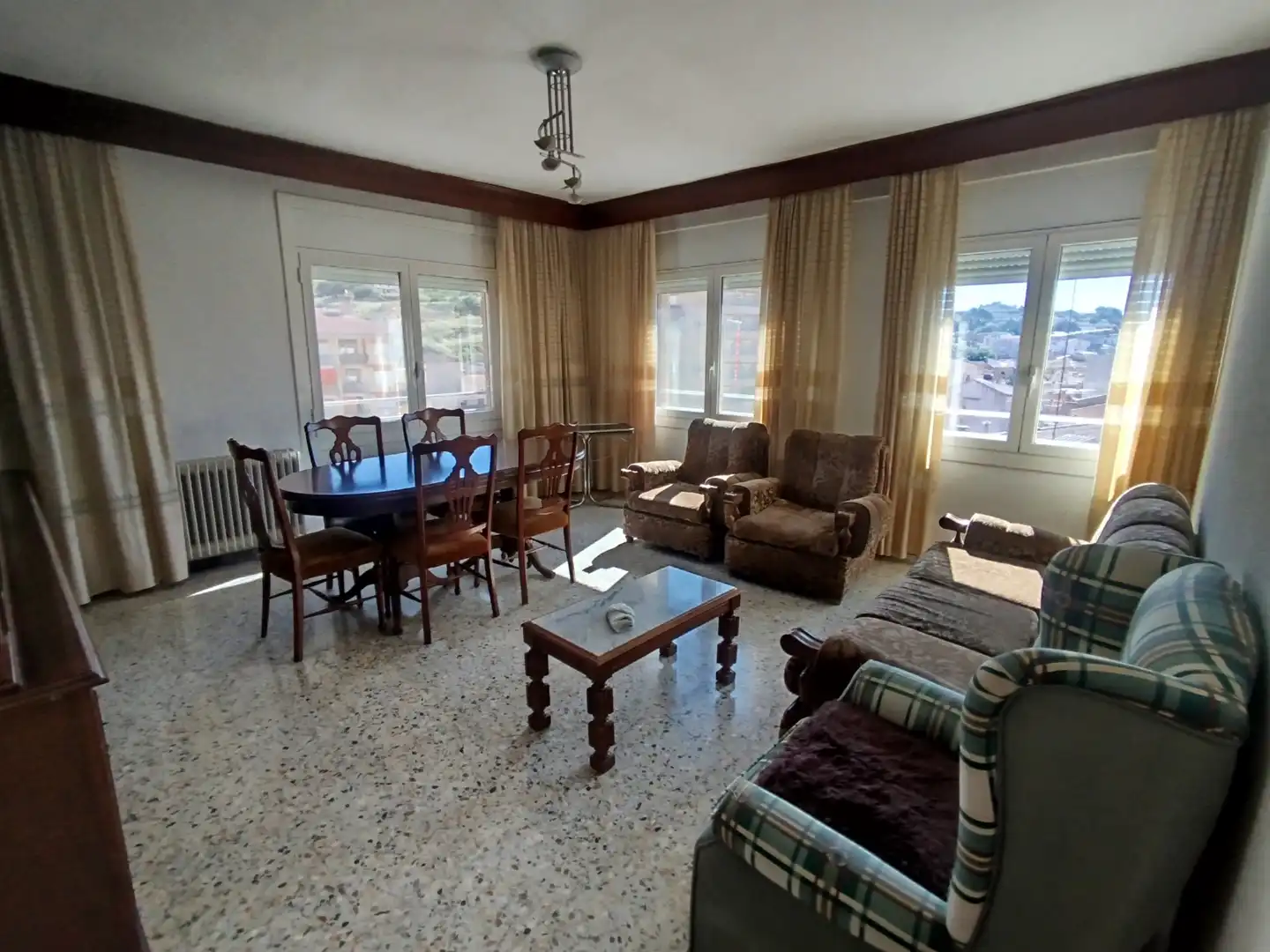 Living room of Flat for sale in Tamarite de Litera  with Heating, Terrace and Storage room