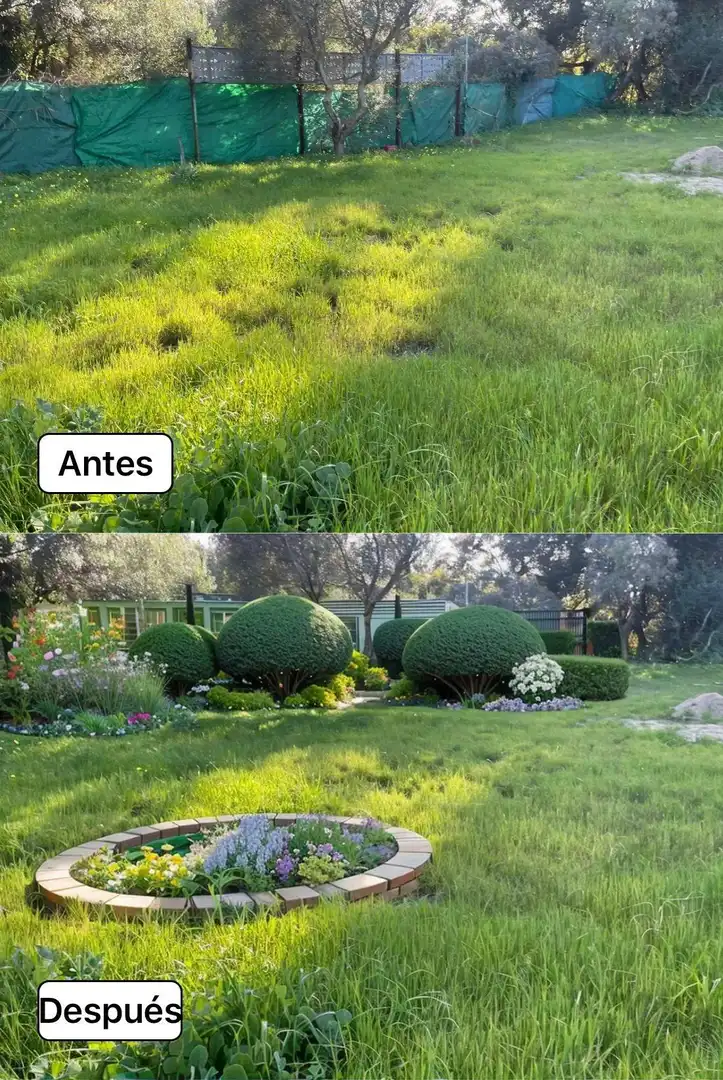 Garden of Houses for sale in La Línea de la Concepción