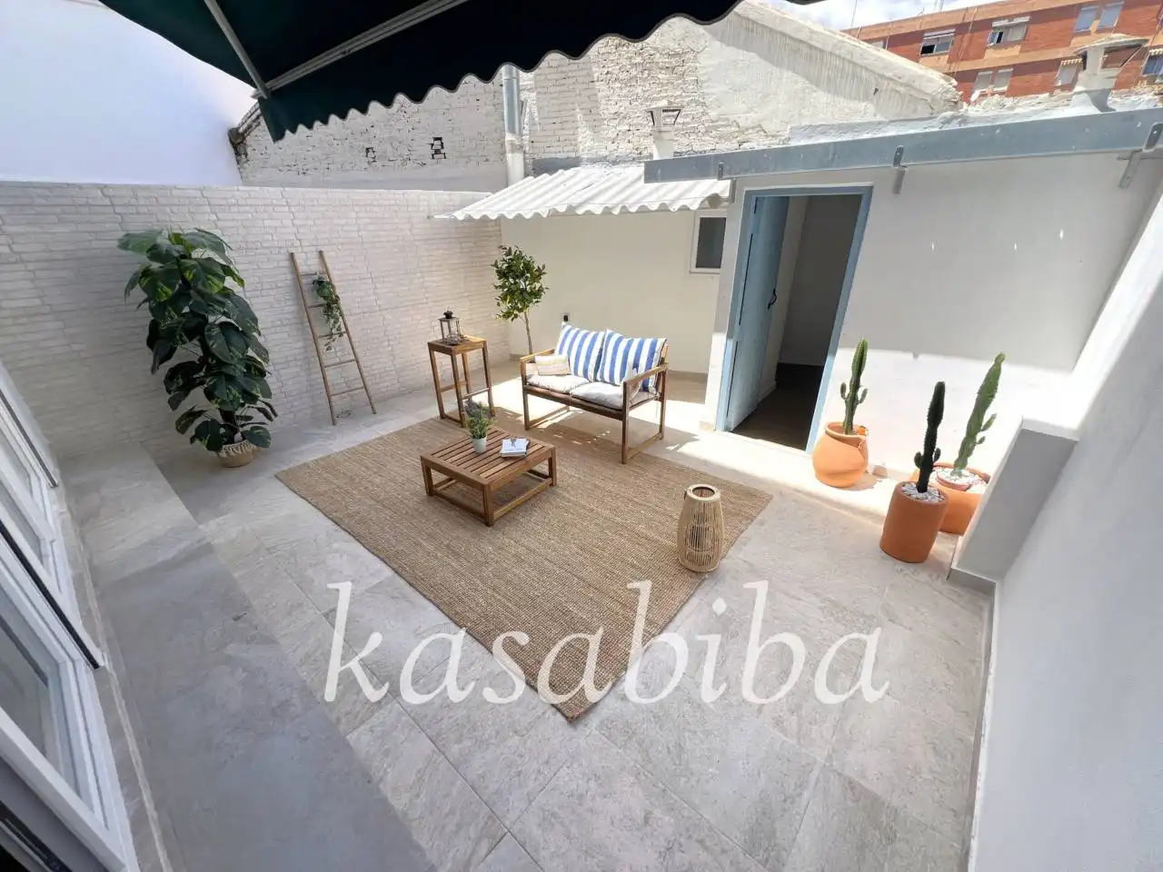 Terrasse von Wohnung zum Verkauf in Valencia mit Klimaanlage, Heizung und Parkett