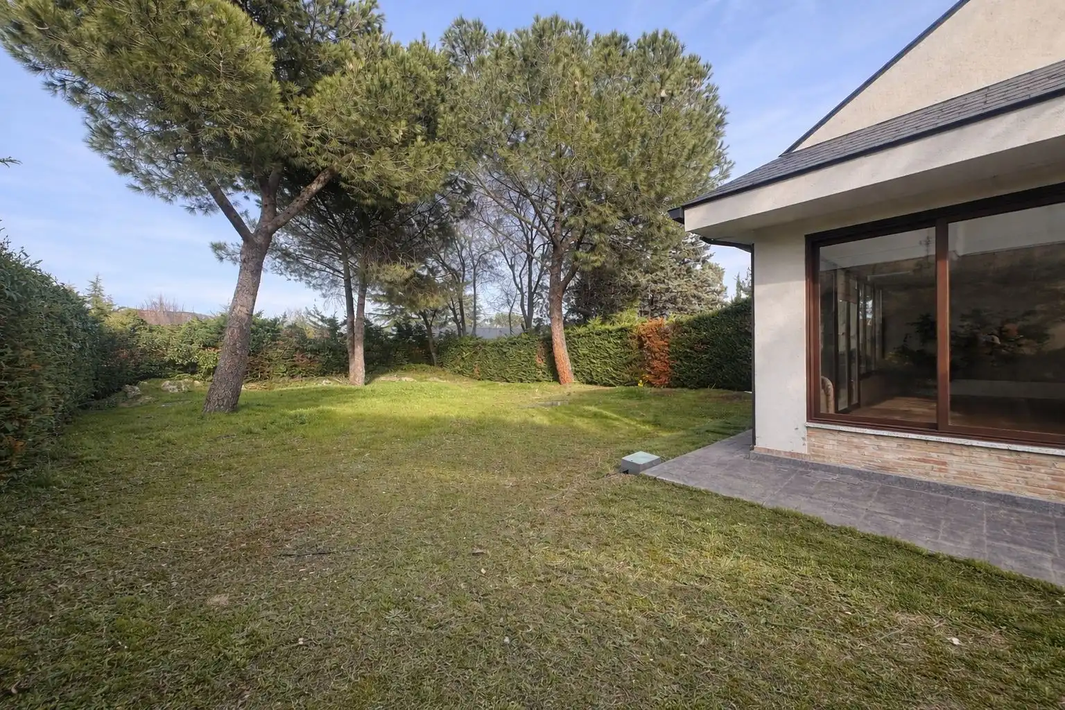 Jardín de Casa adosada en venta en Alpedrete con Aire acondicionado, Calefacción y Jardín privado