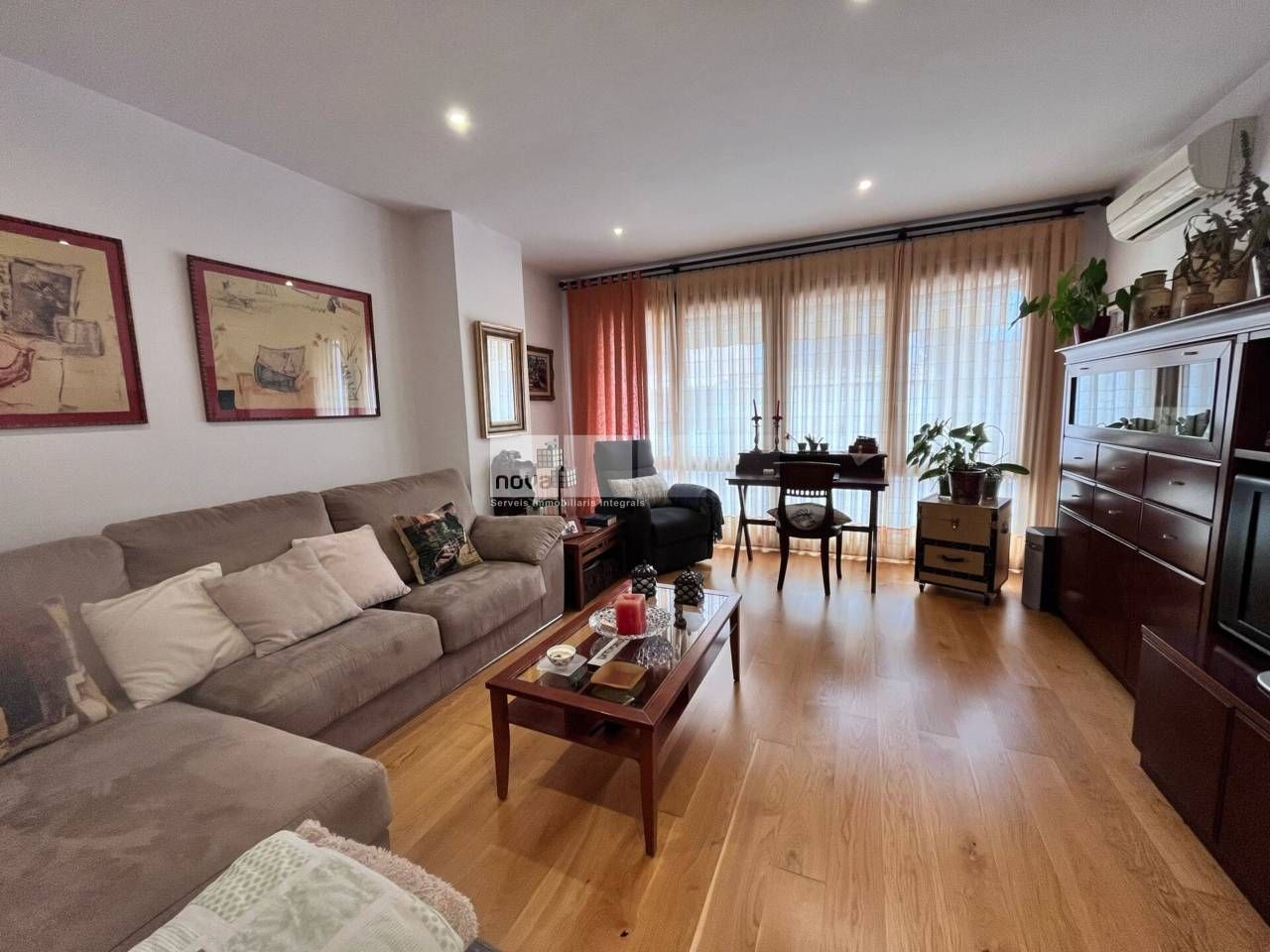 Living room of House or chalet for sale in Tona  with Air Conditioner, Heating and Terrace