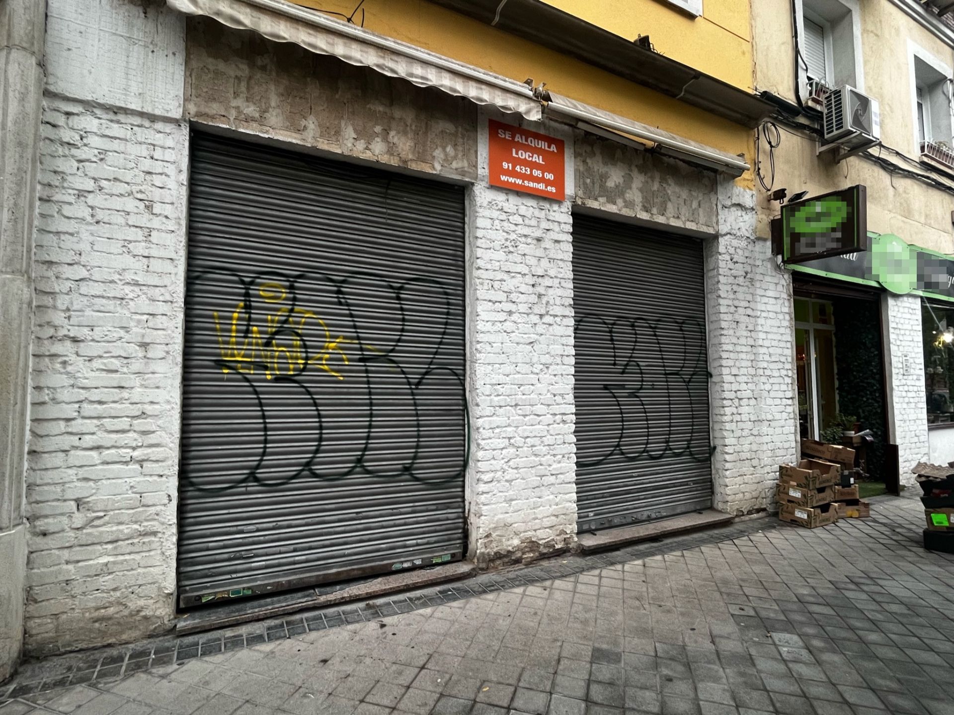 Exterior view of Premises to rent in  Madrid Capital