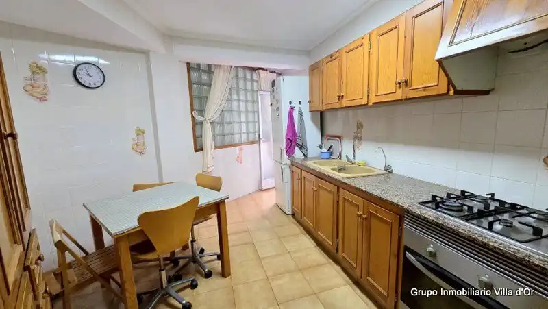 Cocina de Piso en venta en Dénia con Aire acondicionado, Terraza y Amueblado