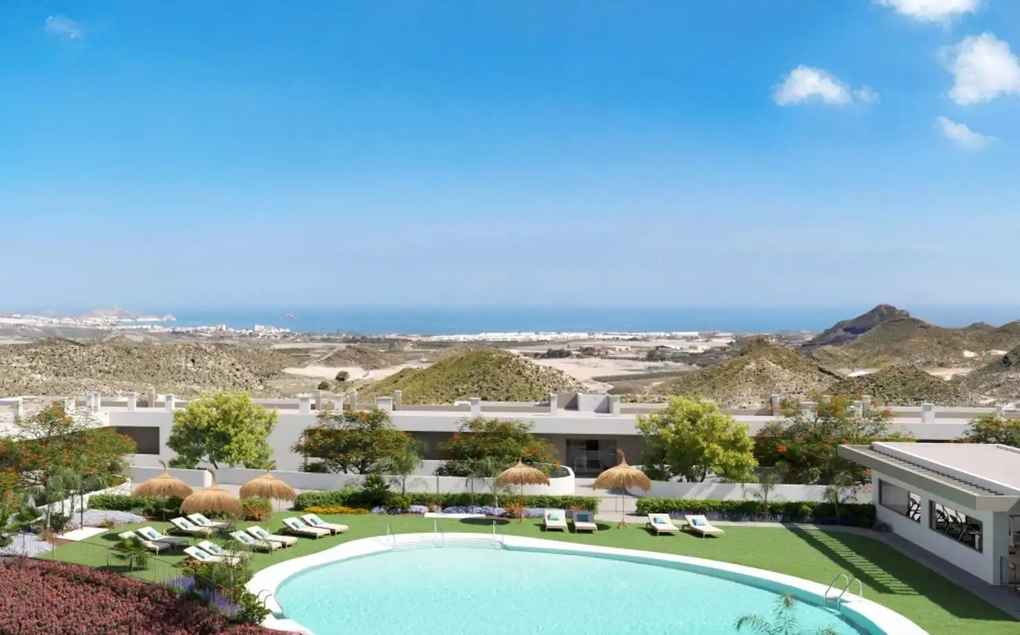 Apartament amb piscina en venda a San Juan de los Terreros, imagen 2