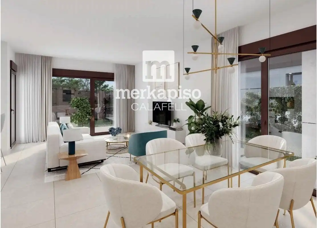 Living room of Detached homes for sale in Calafell  with Air Conditioner and Swimming Pool