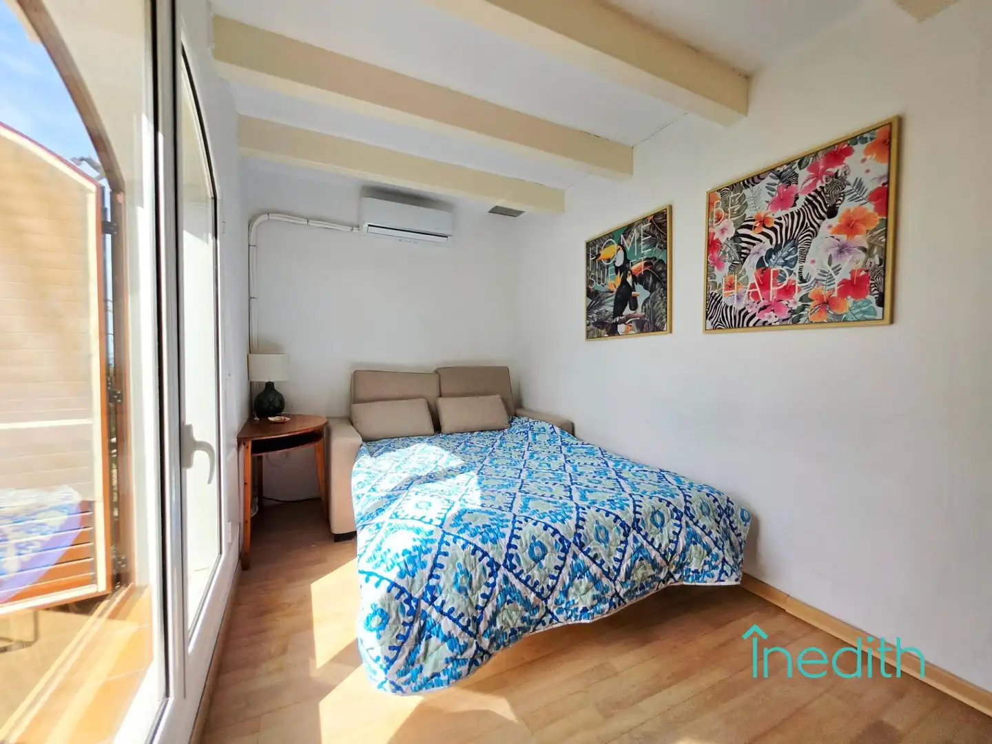 Bedroom of Houses for sale in Castelldefels  with Air Conditioner, Heating and Private garden