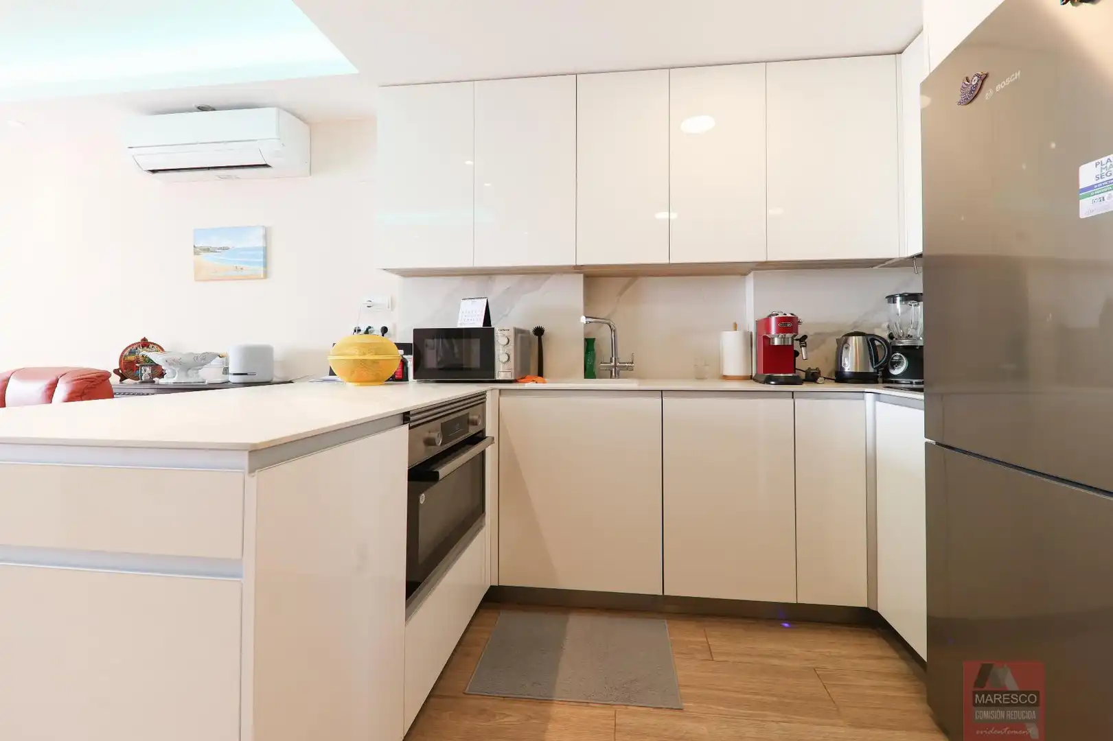 Kitchen of Apartments for sale in Málaga  with Air Conditioner, Heating and Terrace