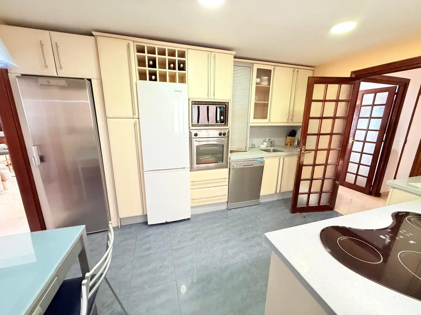 Küche von Wohnung zur Miete in Málaga mit Klimaanlage, Terrasse und Möbliert