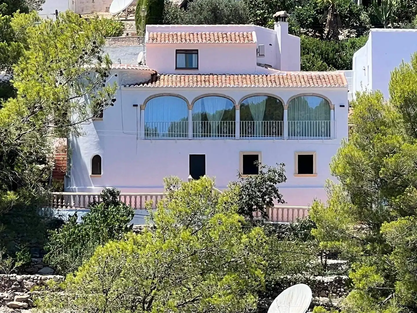 Exterior view of Houses for sale in Jávea / Xàbia  with Private garden, Terrace and Storage room