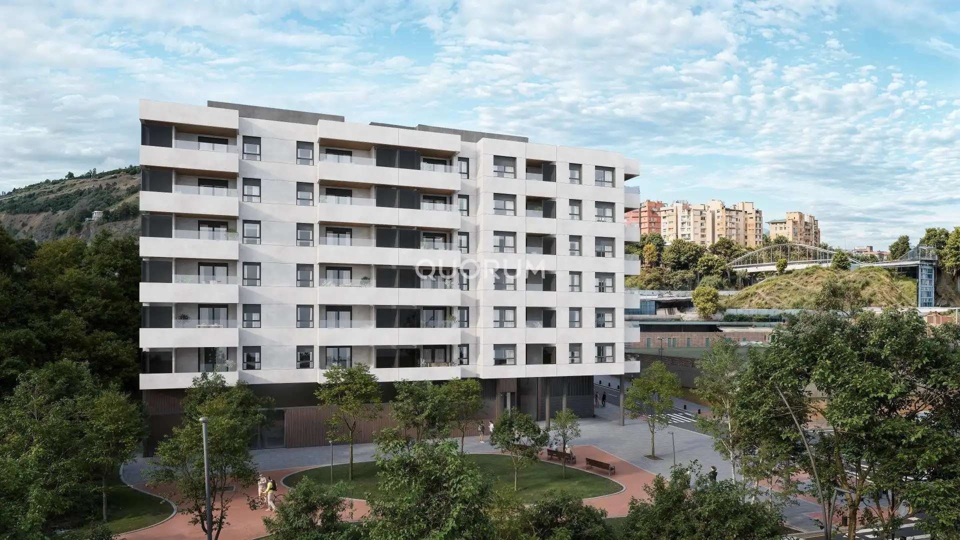 Vista exterior de Piso en venta en Bilbao  con Calefacción, Terraza y Trastero