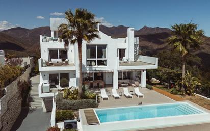 Exterior view of House or chalet for sale in Marbella  with Air Conditioner, Private garden and Terrace