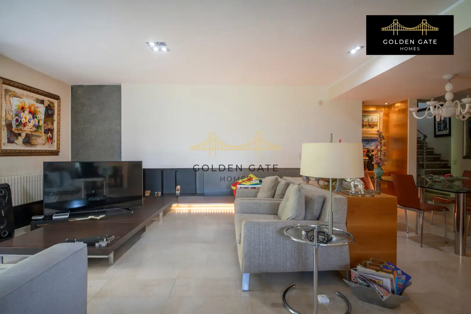 Sala de estar de Casa o chalet en venta en Alella con Aire acondicionado, Calefacción y Jardín privado