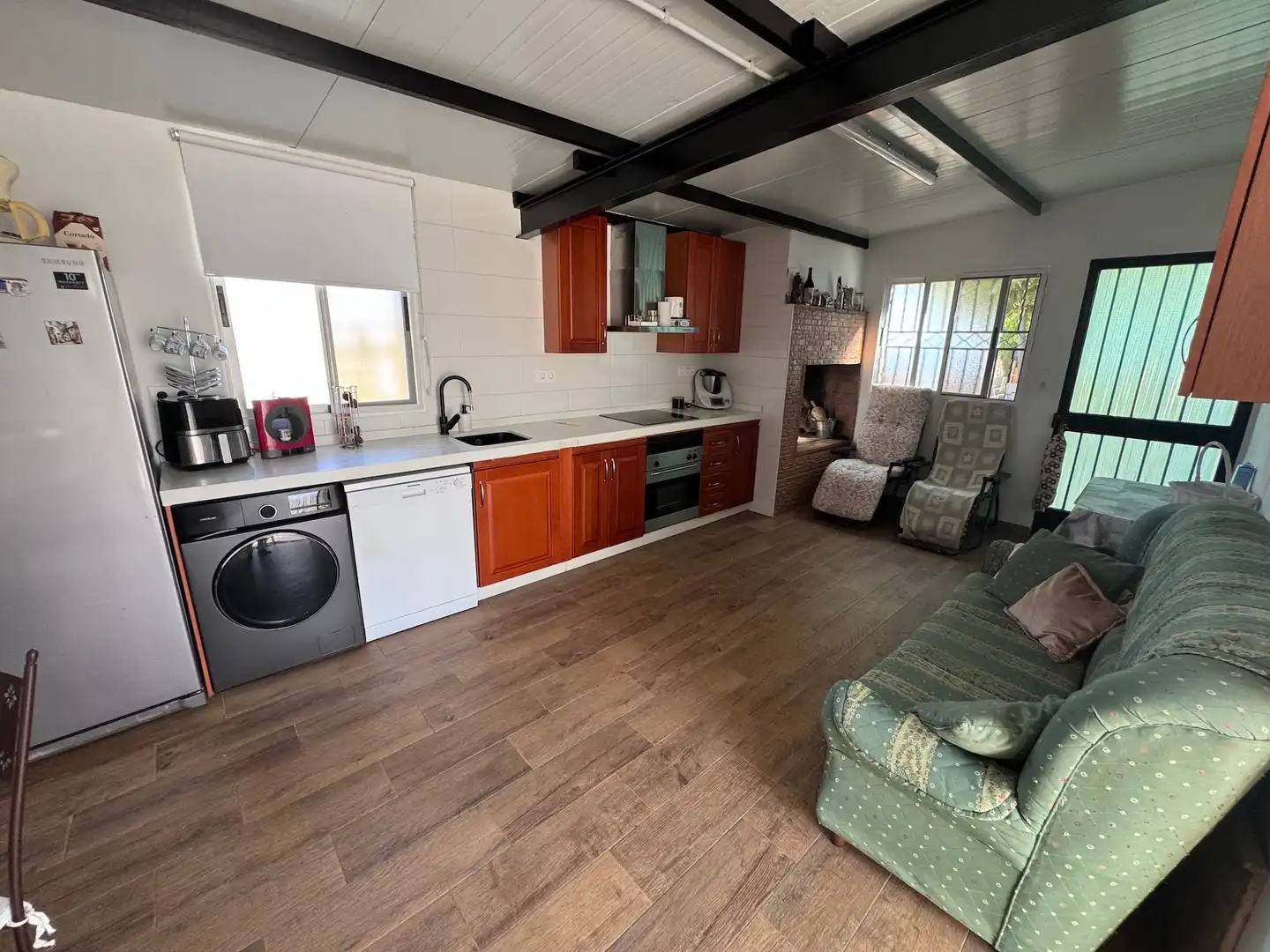 Cocina de Finca rústica en venta en Villena con Aire acondicionado, Calefacción y Jardín privado