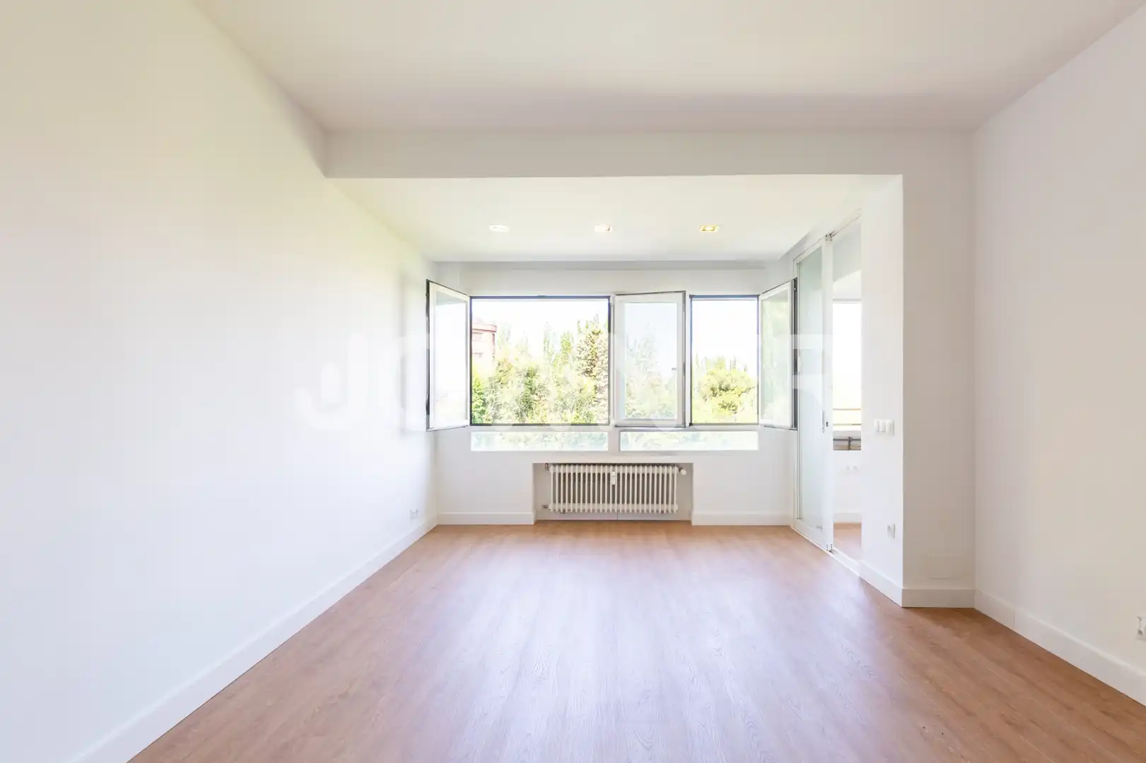 Sala de estar de Piso de alquiler en Madrid con Calefacción, Terraza y Horno