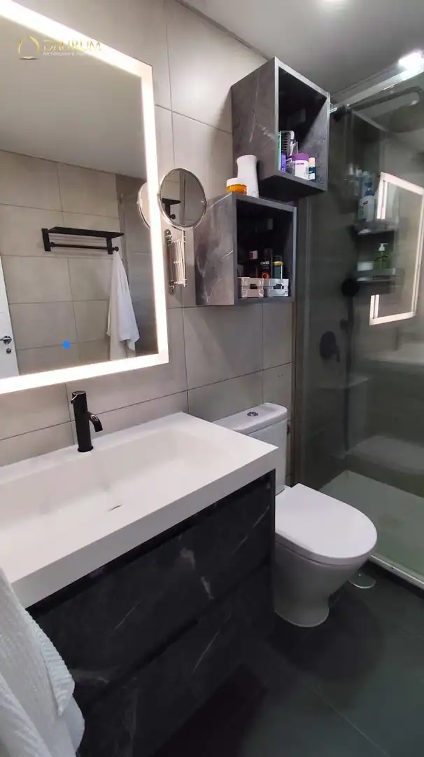 Baño de Dúplex en venta en Alcorcón con Aire acondicionado, Calefacción y Jardín privado
