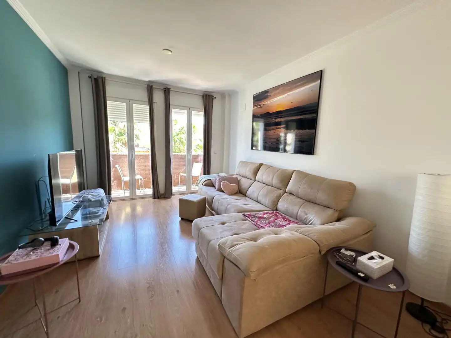 Sala de estar de Apartamento en venta en Beniarbeig con Aire acondicionado y Internet