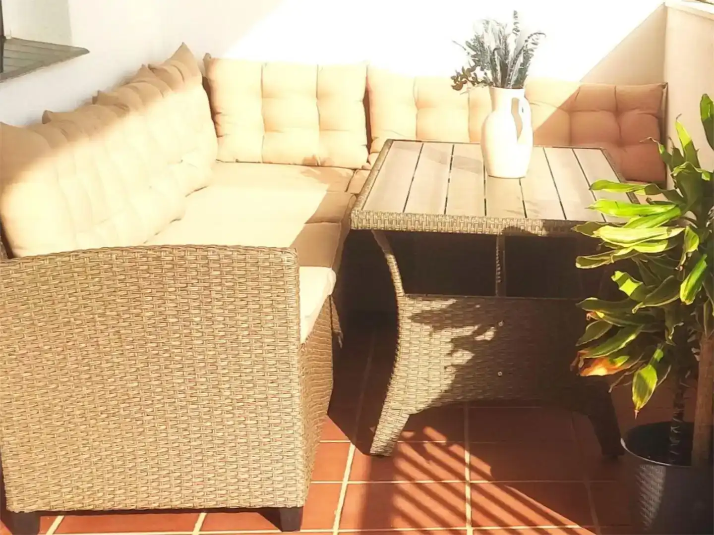 Terrassa de Apartament de lloguer en Mijas