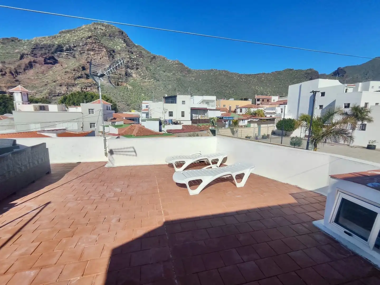 Vista exterior de Pis de lloguer en Santiago del Teide amb Terrassa i Moblat