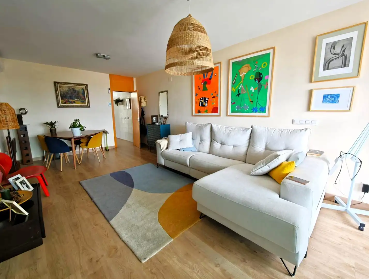 Living room of Detached homes for rent in Alicante / Alacant  with Air Conditioner, Heating and Private garden