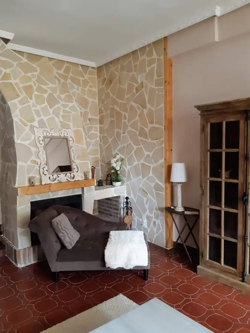 Wohnzimmer von Haus oder Chalet zum Verkauf in Godelleta mit Möbliert
