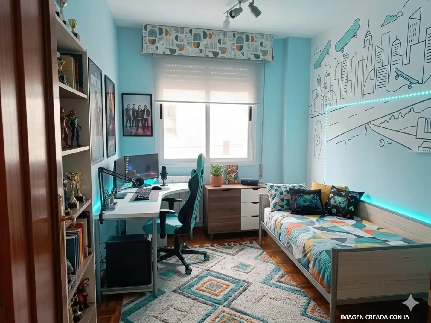 Bedroom of Flat for sale in Torrelavega   with Heating, Parquet flooring and Storage room