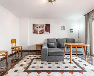 Living room of Flat to rent in Albolote  with Air Conditioner, Private garden and Parquet flooring