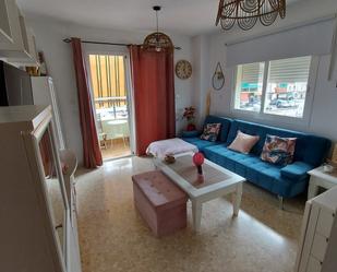 Living room of Apartment for sale in Vélez-Málaga  with Terrace, Storage room and Furnished