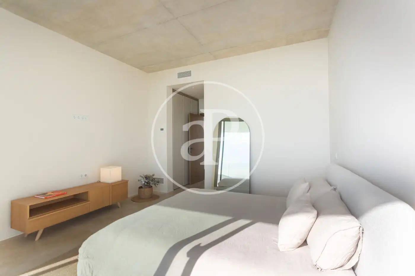 Bedroom of Houses for rent in Sitges  with Air Conditioner, Heating and Private garden