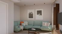 Living room of Attic for sale in  Zaragoza Capital  with Air Conditioner, Heating and Balcony