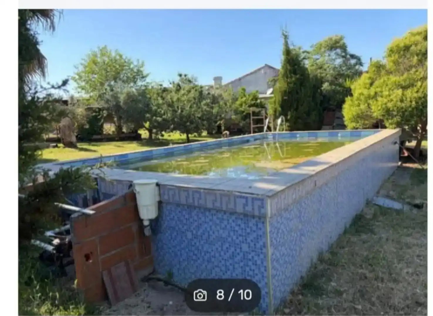 Piscina de Finca rústica en venta en Chillón con Jardín privado y Amueblado