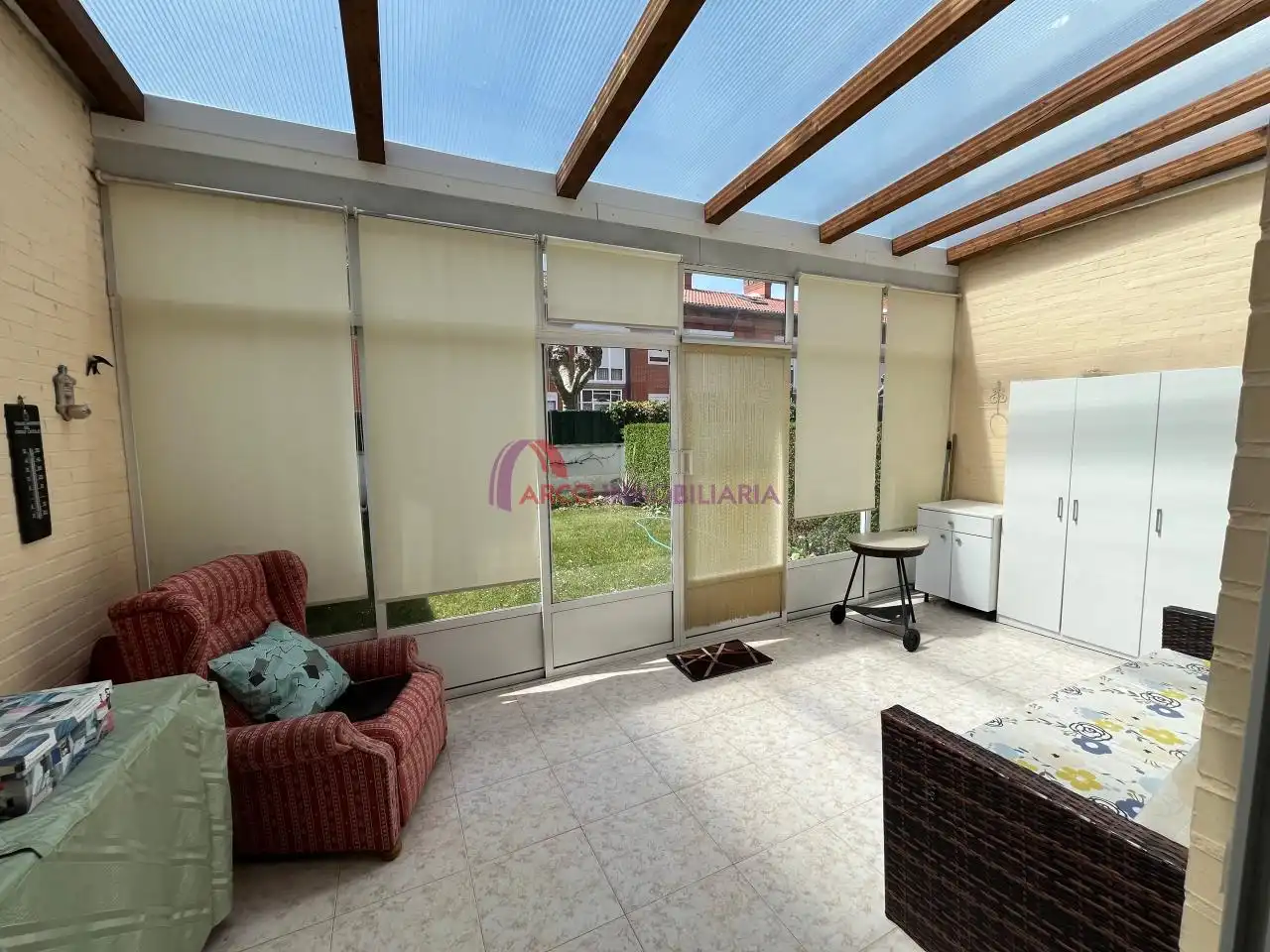 Garden of Detached homes for sale in Burgos  with Heating, Private garden and Parquet flooring