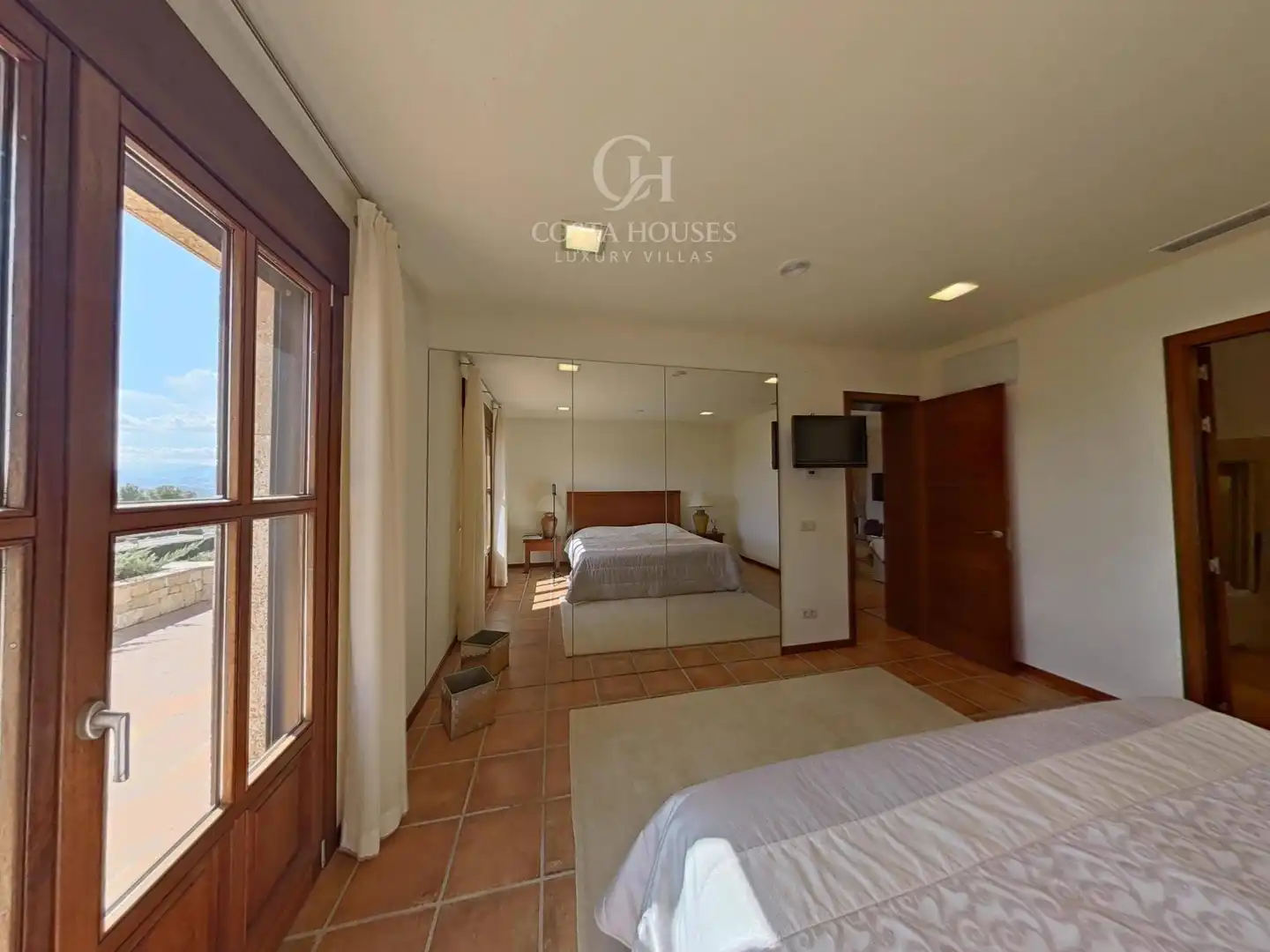 Bedroom of Houses for sale in Jávea / Xàbia  with Air Conditioner, Heating and Private garden