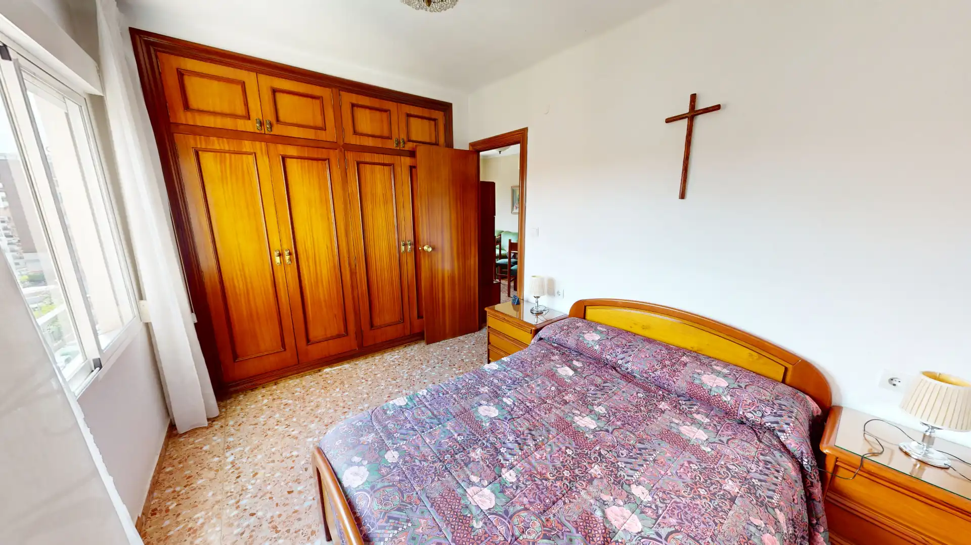Bedroom of Flat for sale in Alicante / Alacant  with Air Conditioner