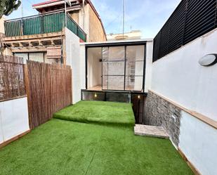 Terrace of Single-family semi-detached for sale in  Barcelona Capital  with Air Conditioner, Heating and Parquet flooring