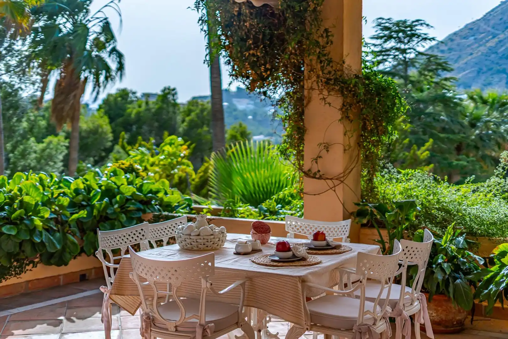 Terraza de Casa o chalet en venta en Altea con Aire acondicionado, Calefacción y Jardín privado