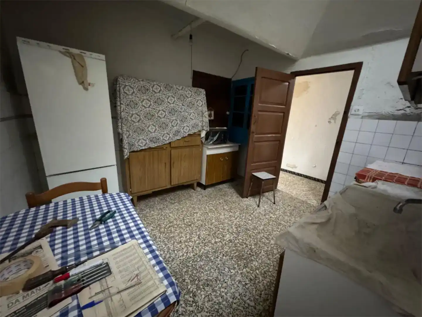 Cuina de Casa adosada en venda en Sarreaus amb Traster, Moblat i Balcó