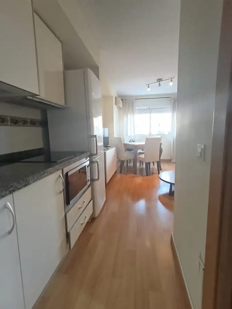 Cocina de Apartamento de alquiler en Málaga con Aire acondicionado y Amueblado